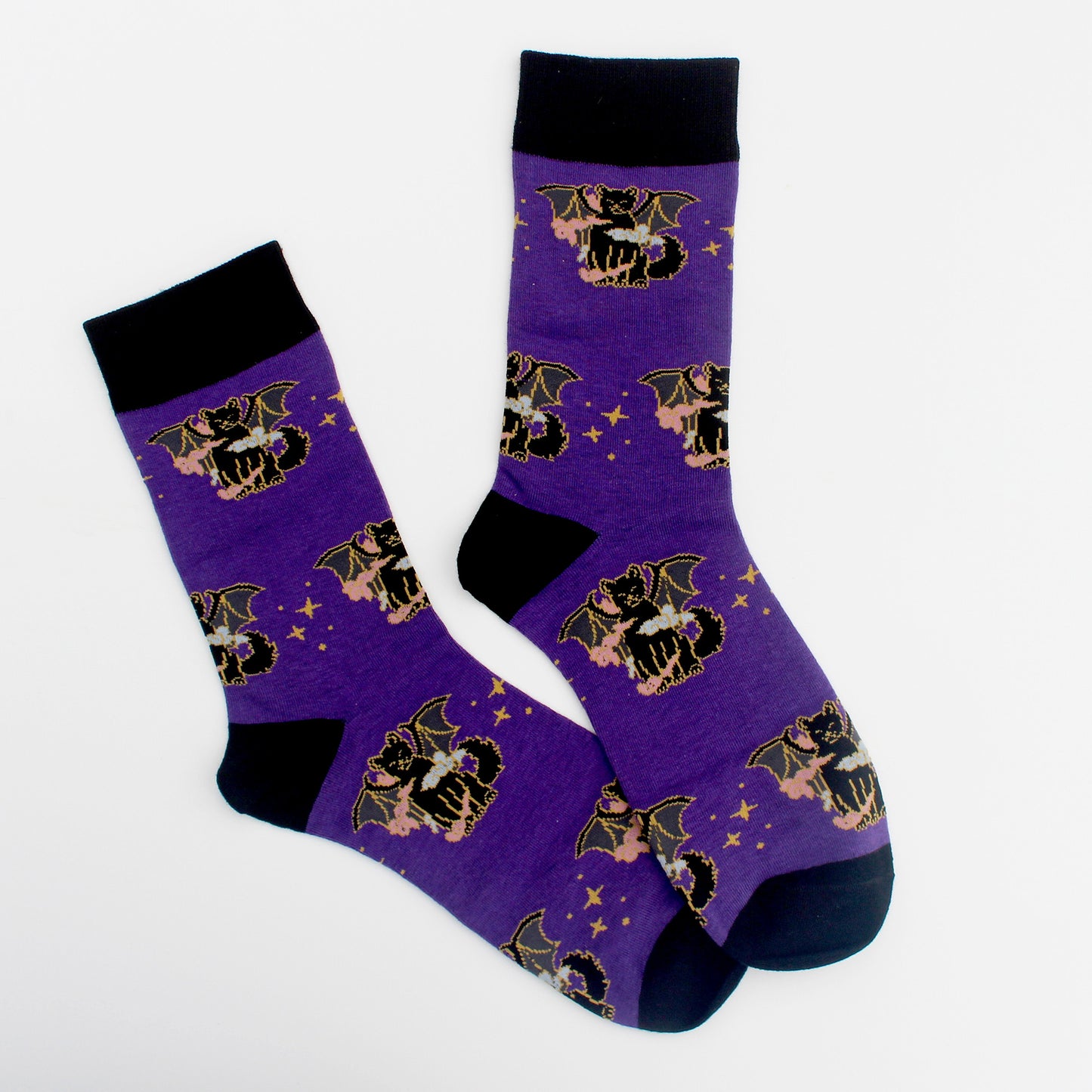 Halloween Vampire Cat Socks