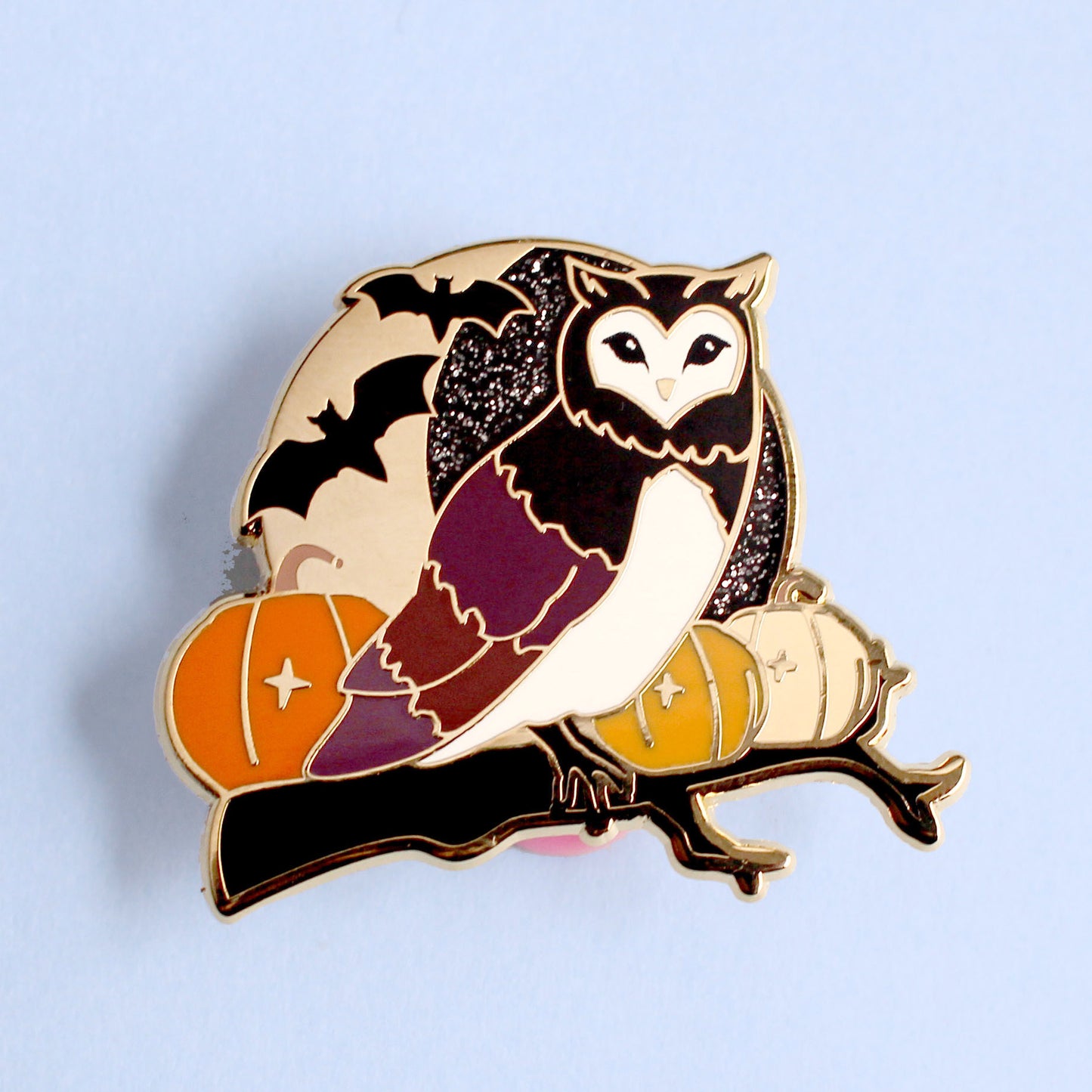 Halloween Owl enamel pin - Halloween Collection