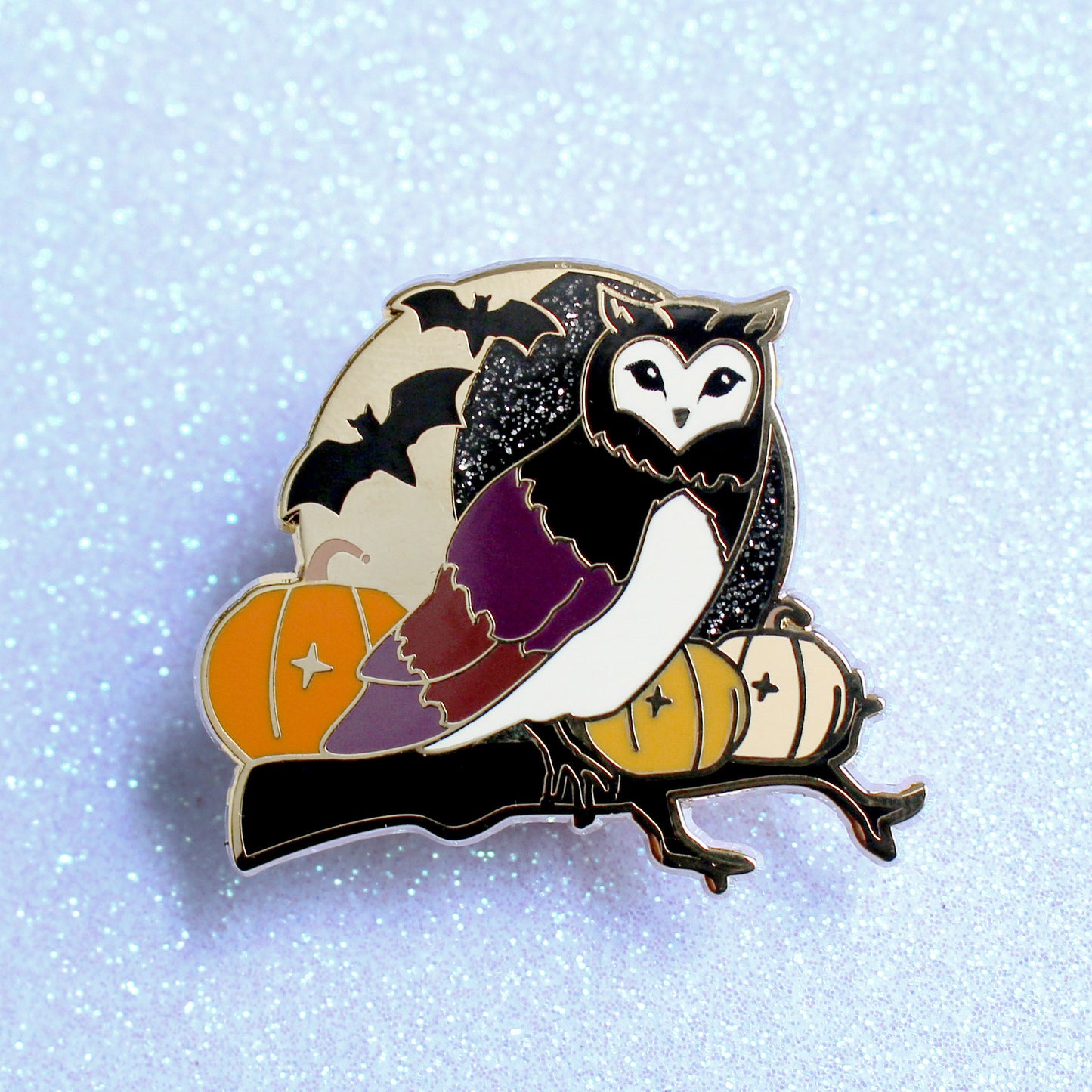 Halloween Owl enamel pin - Halloween Collection