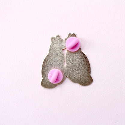Desert Cats Enamel pin