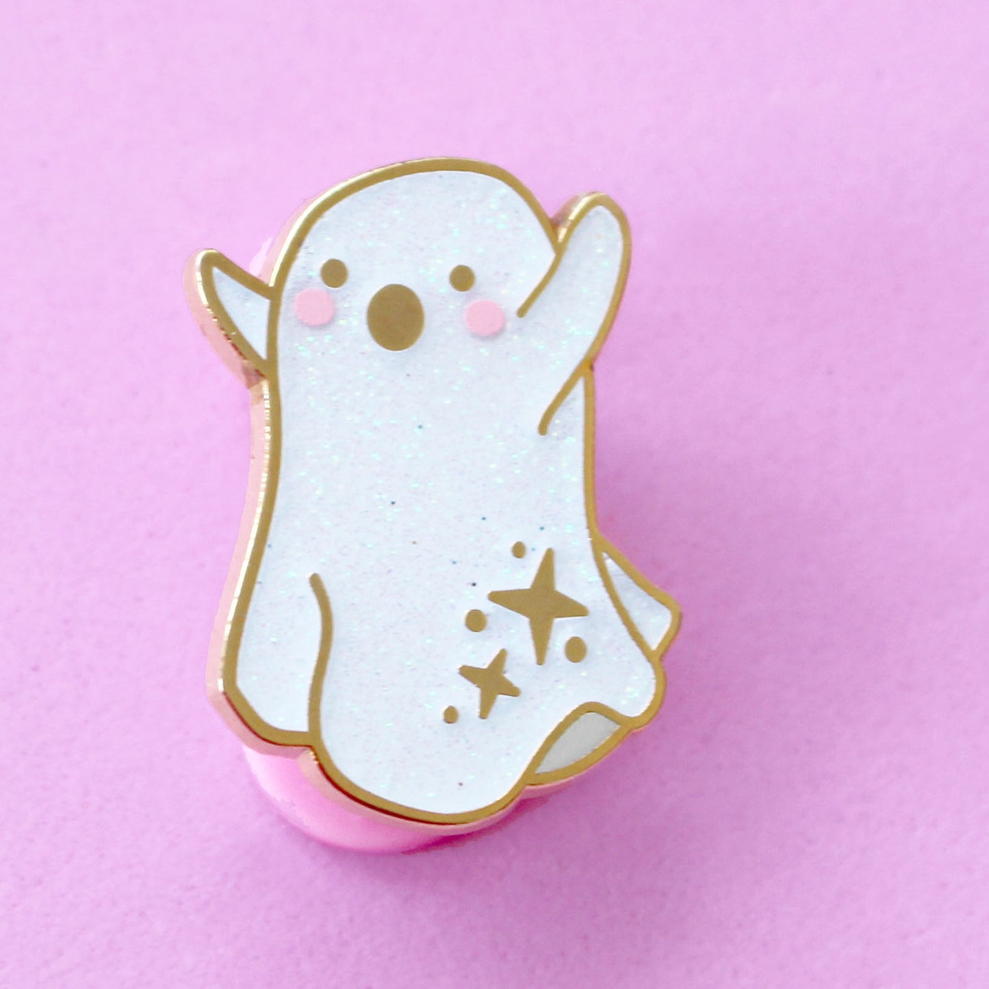 Ghost enamel pin - Halloween Collection
