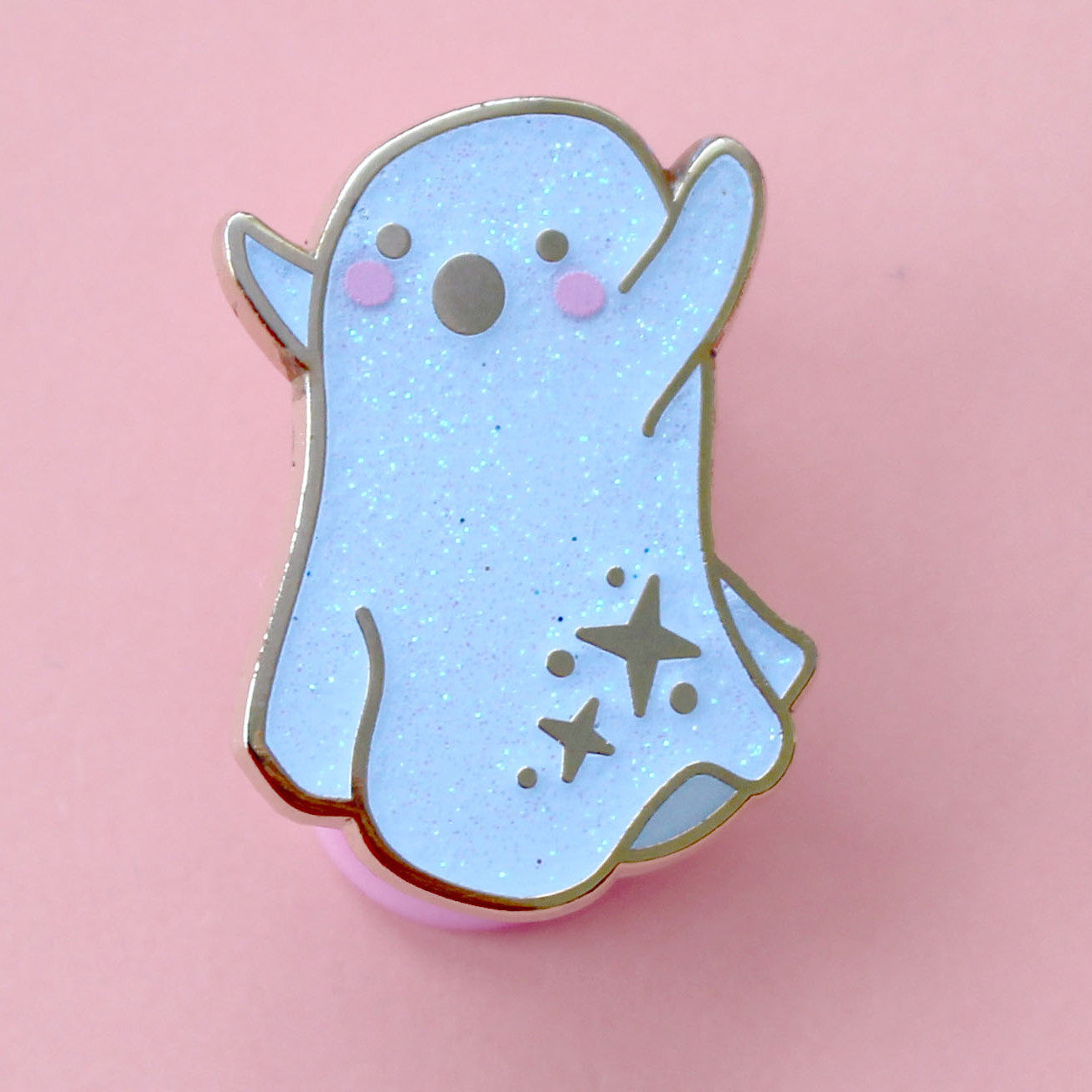 Ghost enamel pin - Halloween Collection