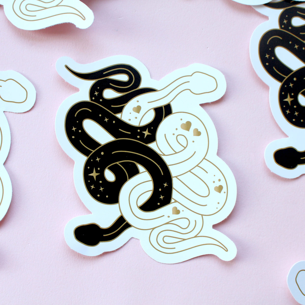 Snakes sticker – Glitter Punk
