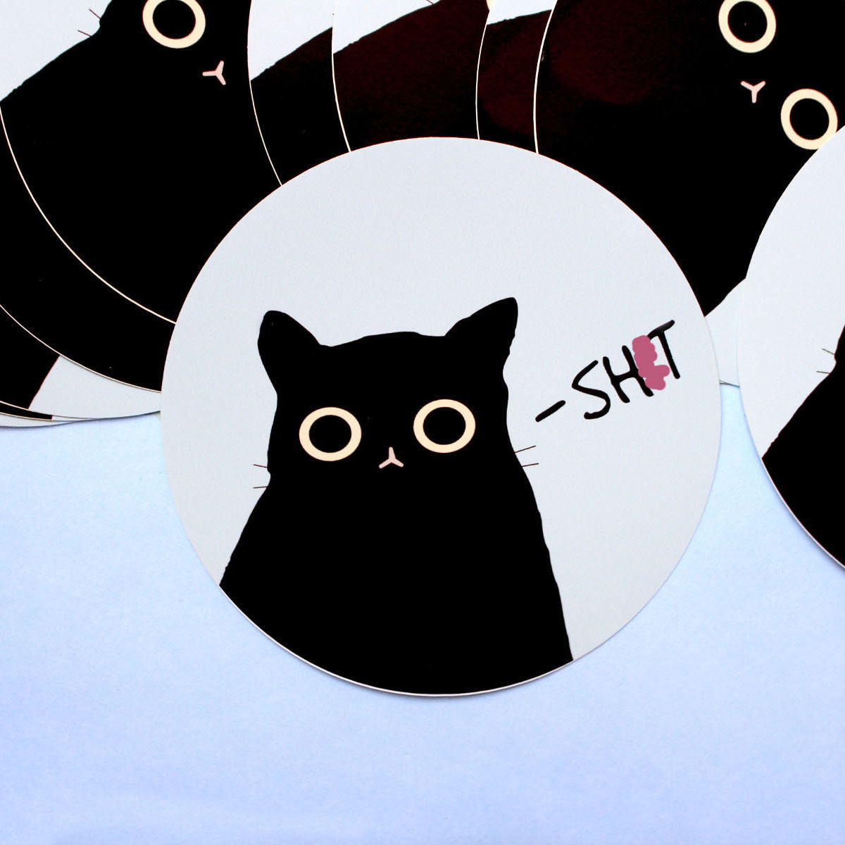 Shit Cat Sticker